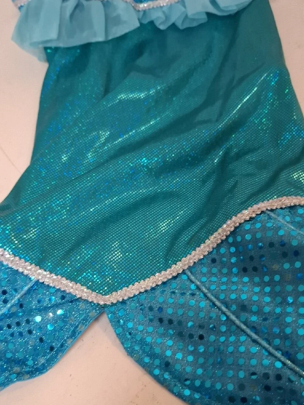 Melissa & Doug Blue and Teal Mermaid Role Play Costume Set